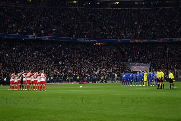 Mourning in honour of Andreas Andi Brehme, commemoration, minute's silence, minute's silence, FC