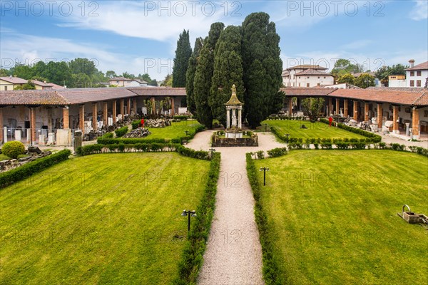 Garden with Lapidarium, National Archaeological Museum, Villa Cassis Faraone, UNESCO World Heritage