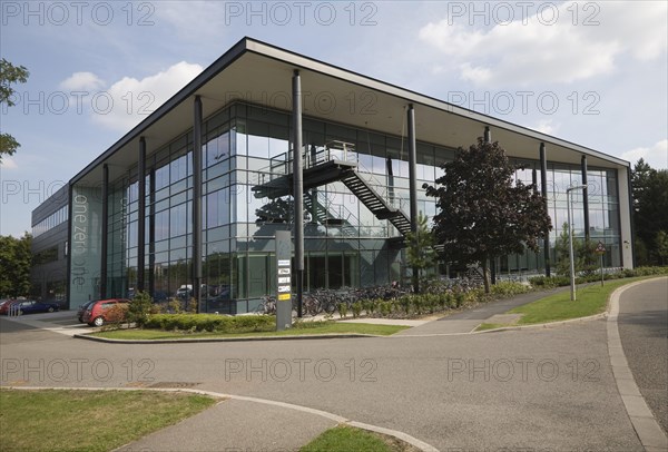 New one zero one building housing modern high-tech businesses located in Cambridge Science park,