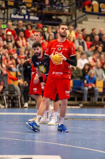 18.02.2024, 2nd HBL, German Handball League, Matchday 21) : Eulen Ludwigshafen against TuS