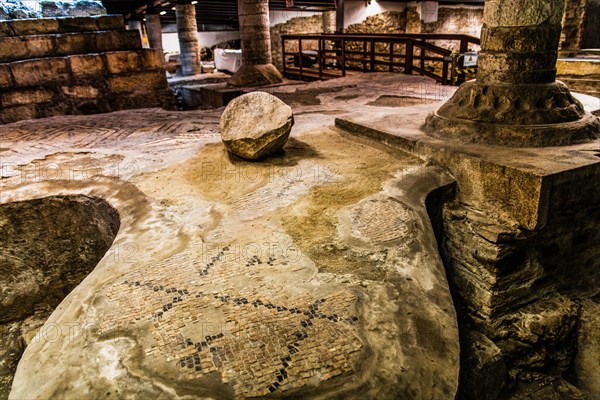 Crypt of the excavations from the 4th century, Crypta degli Scavi, Basilica of Aquileia from the