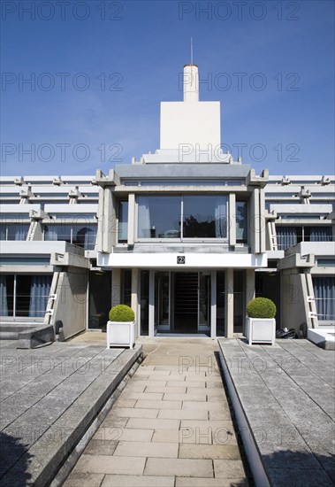 New Court building in Christ's College, University of Cambridge, architect Sir Denys Lasdun built