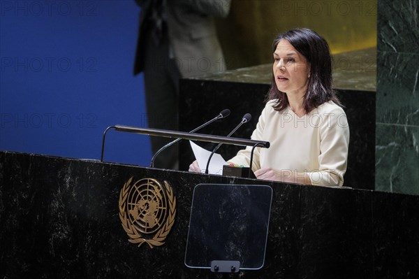Plenary session of the United Nations General Assembly on 'AeRThe situation in the temporarily