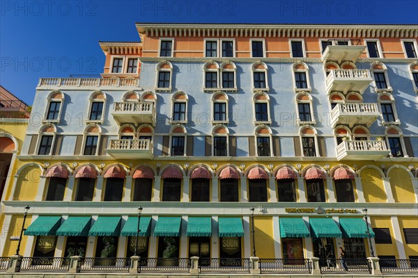 Qanat Quatier with Venetian-style buildings in Doha, Venice, replica, copy, fake, city, urban,
