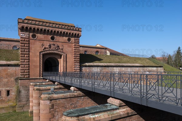 Germersheim Fortress, Royal Bavarian Fortress, Weissenburg Gate, Germersheim, Rhineland-Palatinate,