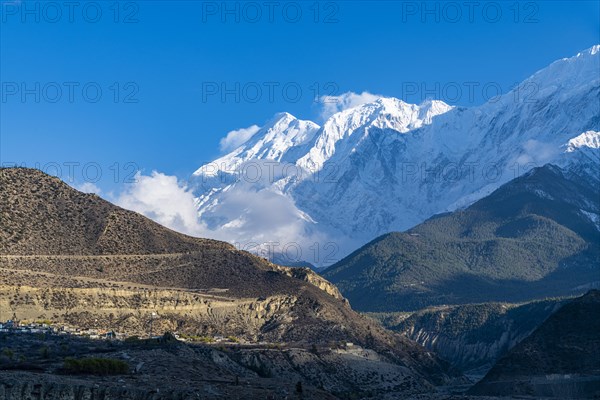 Nilgiri mountain, Jomsom, Nepal, Asia