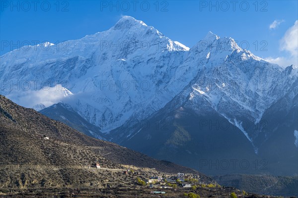 Nilgiri mountain, Jomsom, Nepal, Asia