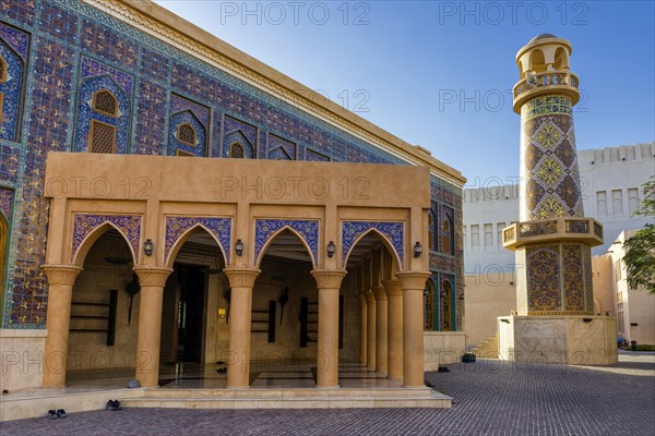 The Katara Mosque in the Katara Cultural Centre of Doha, church, church tower, wealth, Orient,