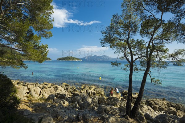 Platja Formentor, Cape Formentor, Port de Pollenca, Serra de Tramuntana, Majorca, Majorca, Balearic