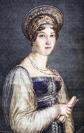 Mademoiselle Mars, Anne-Francoise-Hippolyte Boutet, 1779-1847, Actress at the Comedie-Francaise,