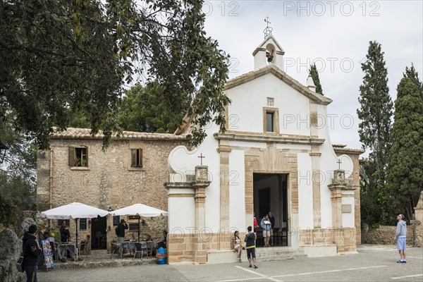 Chapel, pilgrimage chapel, Esglesia de Nostra Senyora dels Angels, Calvary, Pollensa, Pollenca,
