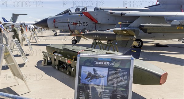 Weapon system Taurus, air-to-ground cruise missile of the German Armed Forces, version KEPD-350