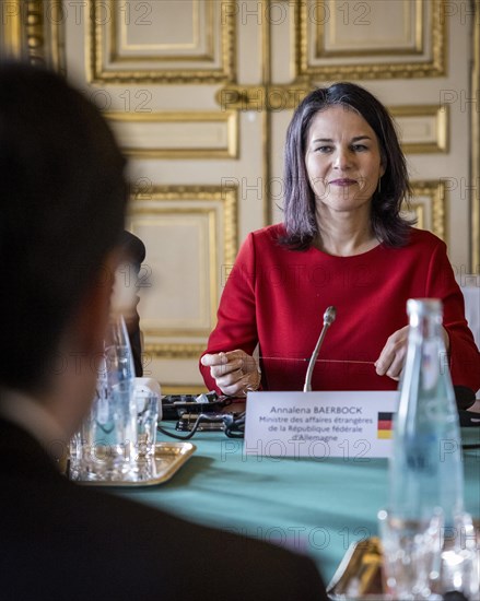 Annalena Baerbock (Alliance 90/The Greens), Federal Foreign Minister, photographed during her visit