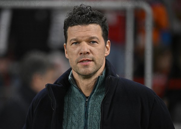 DAZN TV expert Michael Ballack, Portrait, MHPArena, MHP Arena Stuttgart, Baden-Wuerttemberg,