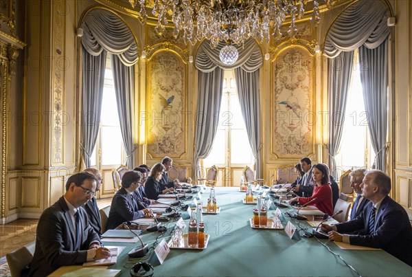 Annalena Baerbock (Alliance 90/The Greens), Federal Foreign Minister, photographed during her visit