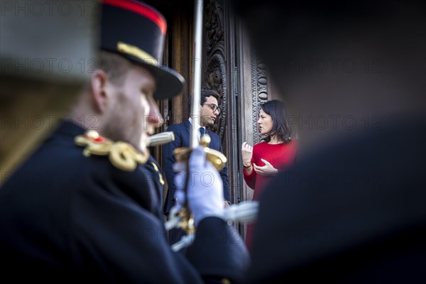 Annalena Baerbock (Alliance 90/The Greens), Federal Foreign Minister, photographed during her visit