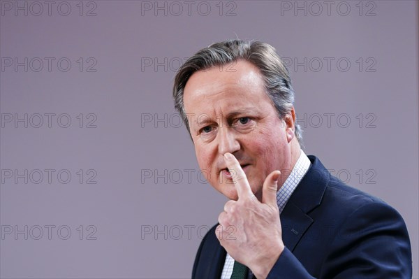David Cameron, Foreign Secretary of Great Britain and Northern Ireland. Berlin, 07.03.2024.