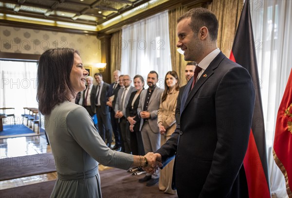 Annalena Baerbock (Alliance 90/The Greens), Federal Foreign Minister, photographed during her visit