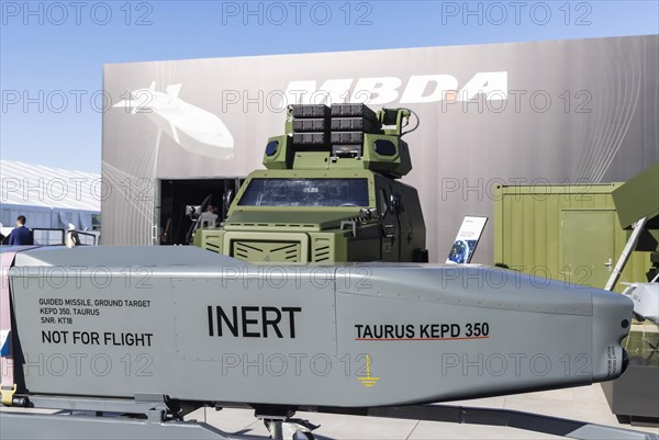Taurus weapon system, air-to-ground cruise missile of the Bundeswehr, version KEPD-350 with tandem