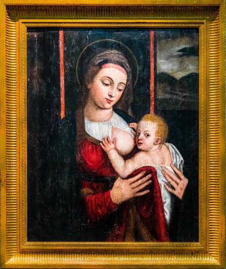 Our Lady of the Milk, 16th century, Museo Cristiano with masterpieces of Lombard sculpture,
