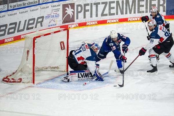 10.03.2024, DEL, German Ice Hockey League season 2023/24, 1st playoff round (pre-playoffs) : Adler