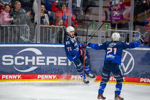 10.03.2024, DEL, German Ice Hockey League season 2023/24, 1st playoff round (pre-playoffs) : Adler
