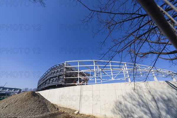 The Heinz Steyer Stadium is a football stadium with athletics facilities in the Friedrichstadt