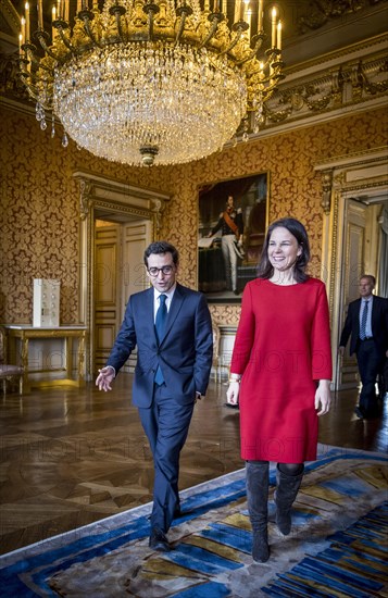 Annalena Baerbock (Alliance 90/The Greens), Federal Foreign Minister, photographed during her visit
