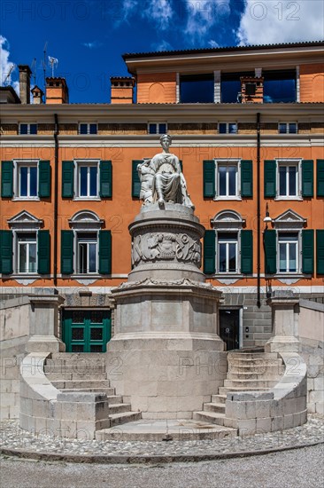 Statue of the Lady of Peace, Loggia di San Giovanni in Piazza della Liberta, Udine, most important