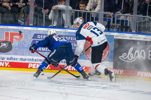 10.03.2024, DEL, German Ice Hockey League season 2023/24, 1st playoff round (pre-playoffs) : Adler