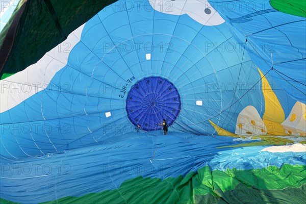 Hot-air balloons, Ballooning Festival, Saint-Jean-sur-Richelieu, Quebec Province, Canada, North