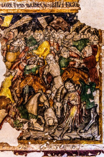 Scenes from the History of Troy, ca. 1364, Galeria d'Arte Antica, Castello di Udine, seat of the