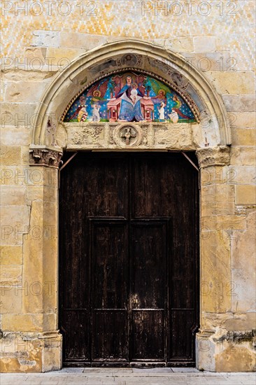 Duomo di Santa Maria Maggiore, 13th century, historic city centre, Spilimbergo, Friuli, Italy,