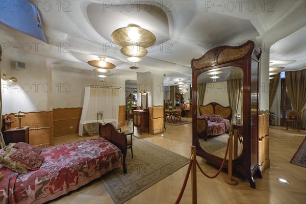 Private residence of the Batllo family, Casa Batllo, apartment building by Antoni Gaudi, Passeig de