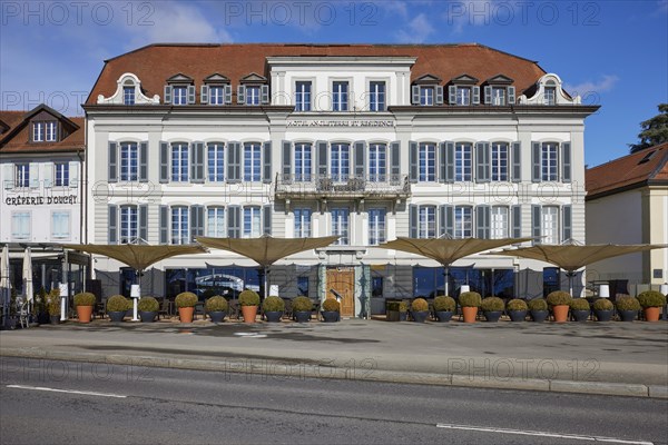 Hotel Angleterre et Residence in the Ouchy district, Lausanne, district of Lausanne, Vaud,