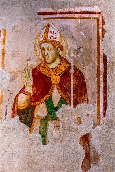 Crypt, Duomo di Santa Maria Maggiore, 13th century, historic city centre, Spilimbergo, Friuli,