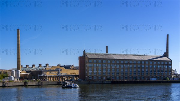 Industrial and factory site on the Spree, luminaire factory, Berlin-Oberschoeneweide, Berlin,