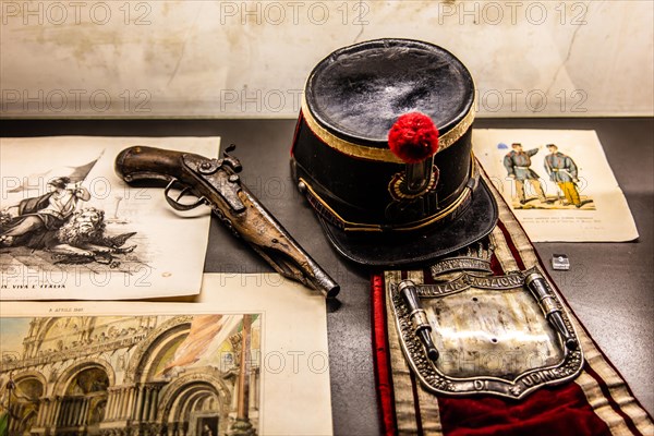 The French in Friuli, 1797, Museum of the Risorgimento on regional history, Castello di Udine, seat