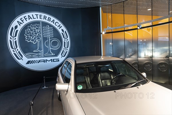 AMG Affalterbach, subsidiary of Mercedes-Benz AG for heavily motorised vehicles, company logo