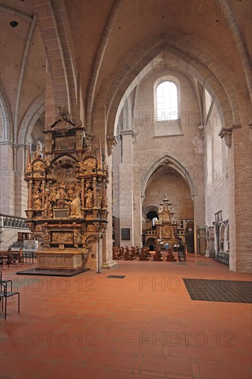 Altar of All Saints and funerary altar of Archbishop Lothar von Metternich in UNESCO St Peter's