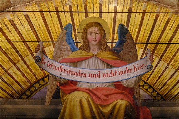 Easter, Holy Sepulchre, Angel, Resurrection of Christ, Duerrnberg pilgrimage church, Bad