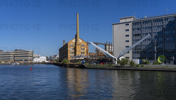 Industrial and factory site on the Spree, luminaire factory, Berlin-Oberschoeneweide, Berlin,