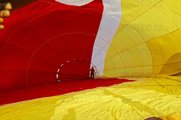 Hot-air balloons, Ballooning Festival, Saint-Jean-sur-Richelieu, Quebec Province, Canada, North