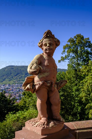 Engelberg Monastery, Grossheubach, Mainfranken, Lower Franconia, Franconia, Bavaria, Germany,