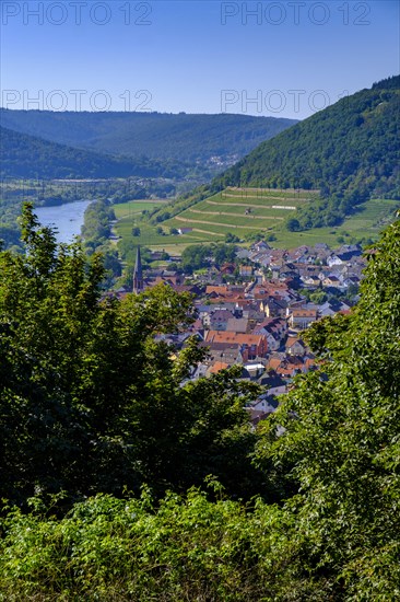 Engelberg Monastery, Grossheubach, Mainfranken, Lower Franconia, Franconia, Bavaria, Germany,
