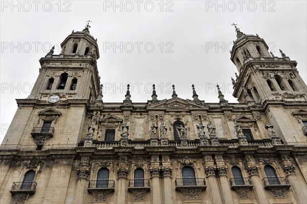 Jaen, Catedral de Jaen, Cathedral of Jaen from the 13th century, Renaissance art epoch, Jaen,