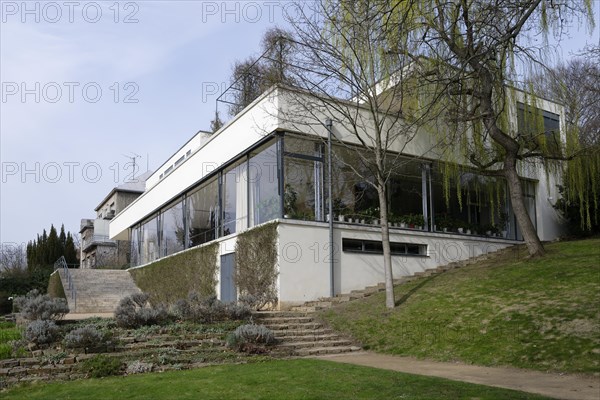 Garden, Villa Tugendhat (architect Ludwig Mies van der Rohe, UNESCO World Heritage List), Brno,