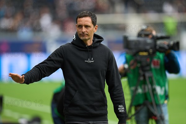 Bundesliga Eintracht Frankfurt-Union Berlin at Deutsche Bank Park in Frankfurt. Frankfurt coach