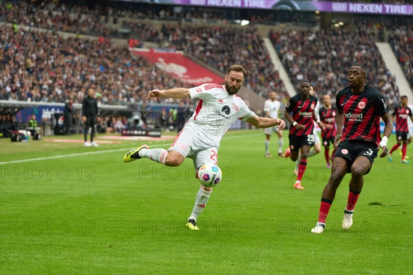 Bundesliga Eintracht Frankfurt-Union Berlin at Deutsche Bank Park in Frankfurt. Berlin's Lucas