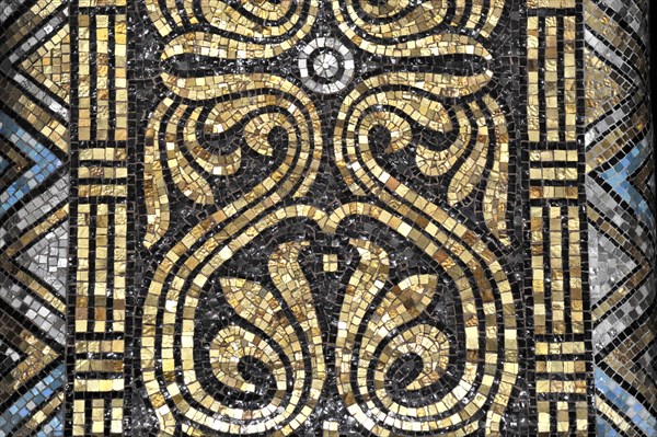 Church of the Redeemer, start of construction 1903, Bad Homburg v. d. Hoehe, Hesse, Complex mosaic